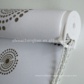 China supplier manual chain curtain printed roller blind curtains